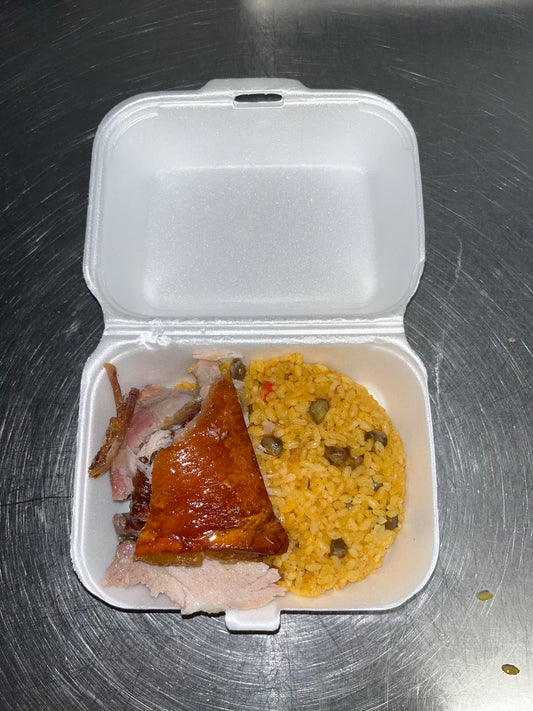 Mini Servicio Arroz y Lechón