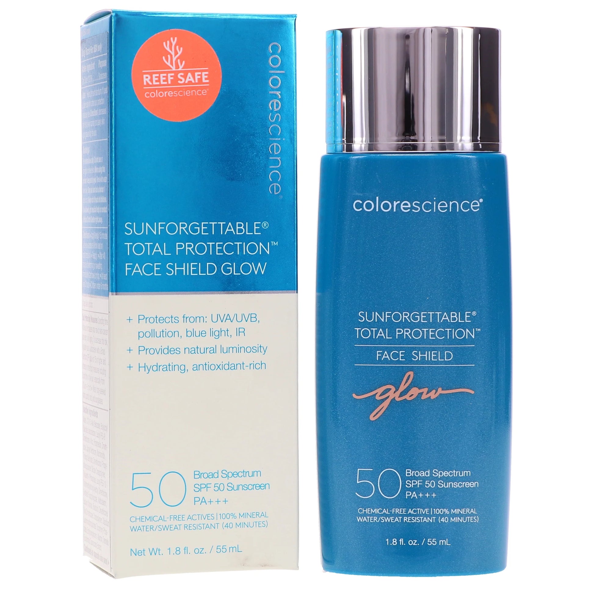 Total Protection Face Shield SPF 50 Glow 1.8 Oz